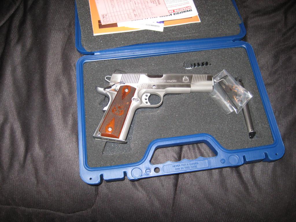 Springfield 1911-A1 Loaded