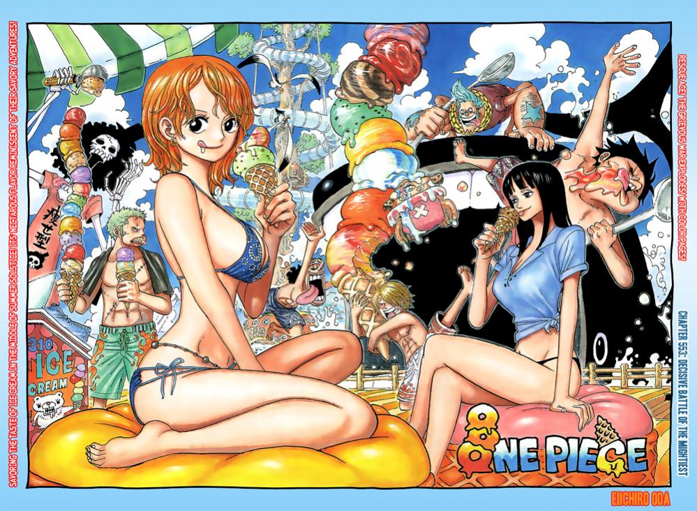 One Piece ice cream fun!
