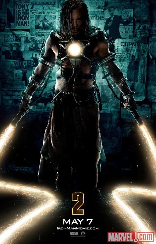 Iron Man 2 - Whiplash poster