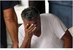 Frank Campo, owner of Campo Marina pauses as he discusses the threats to the region and his livelihood from the looming oil spill
Shell Beach La 5/1/10