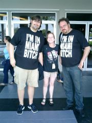 The land of GIANTS! Andy Sipes from Code Monkeys, and John Jon Schnepp from Metalocalypse.