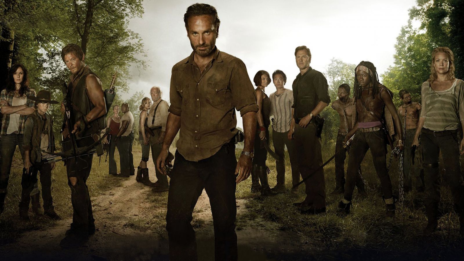 Rick & The Group - The Walking Dead