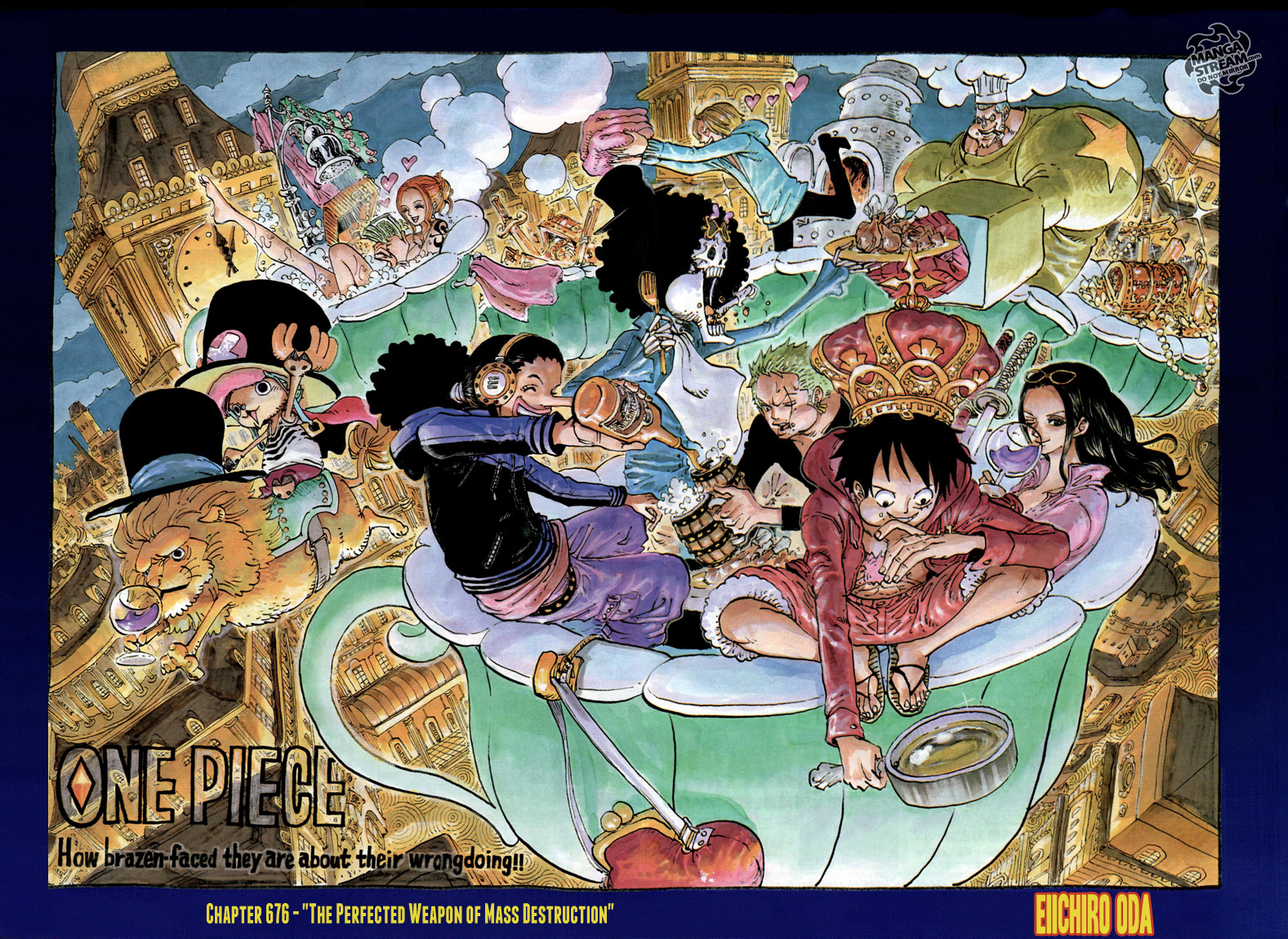 One Piece - Tea Cup wallpaper