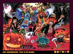 One piece - Halloween wallpaper