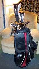 Golf Bag with Clubs