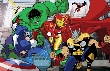 Animated Avengers 'Assemble' on Disney XD this weekend