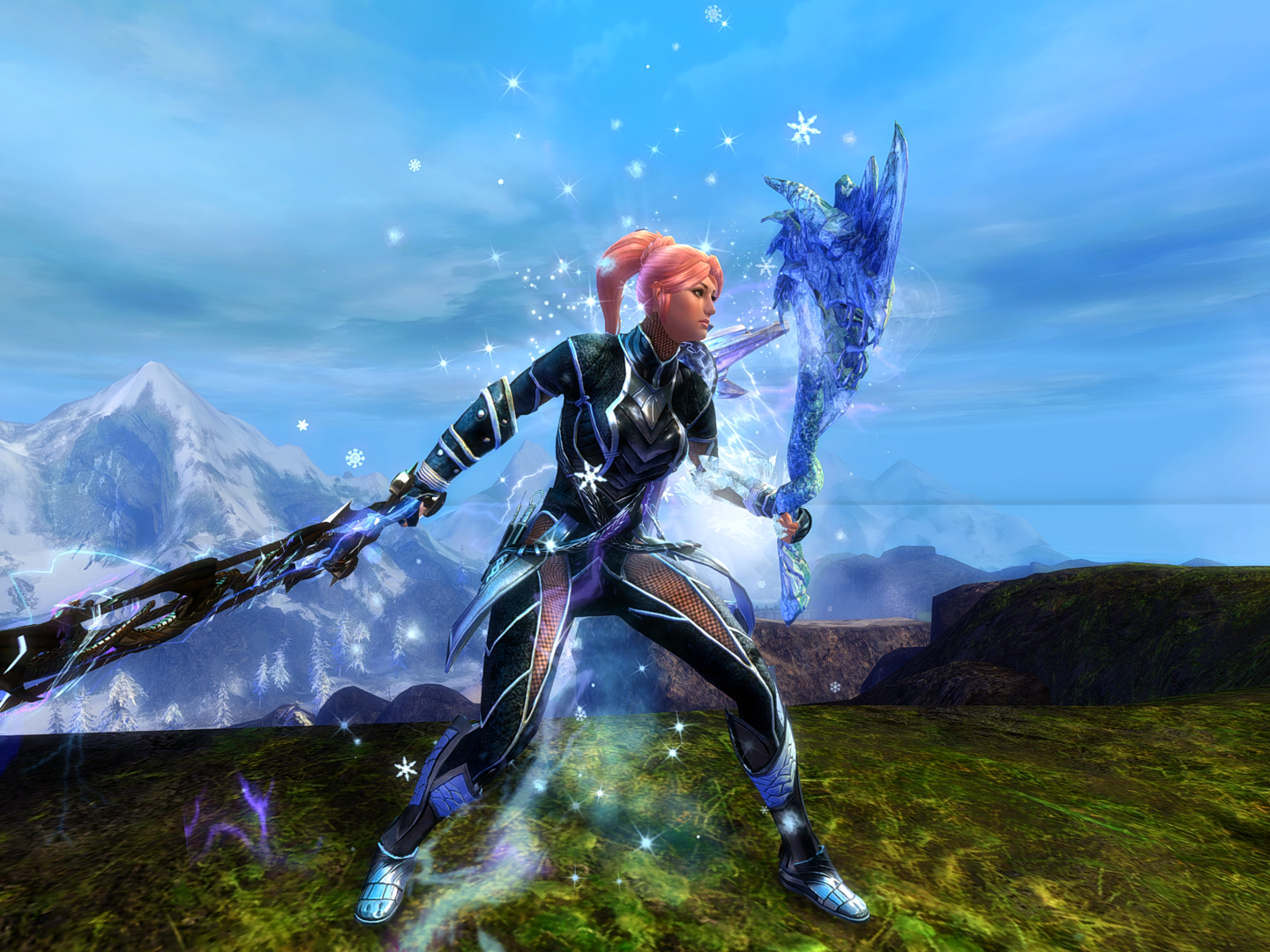 GW2 Druid with Frostfang and Bolt