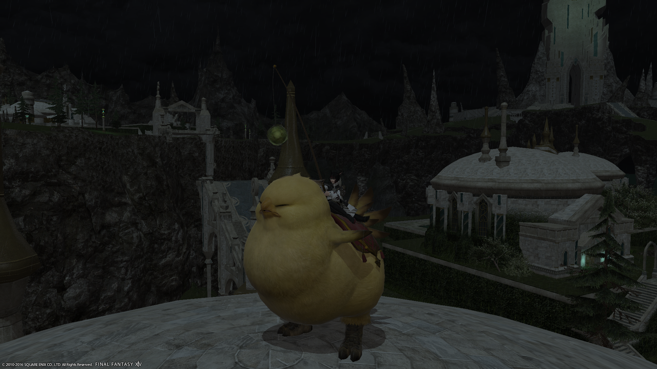 Fat Chocobo (Yellow) Standing