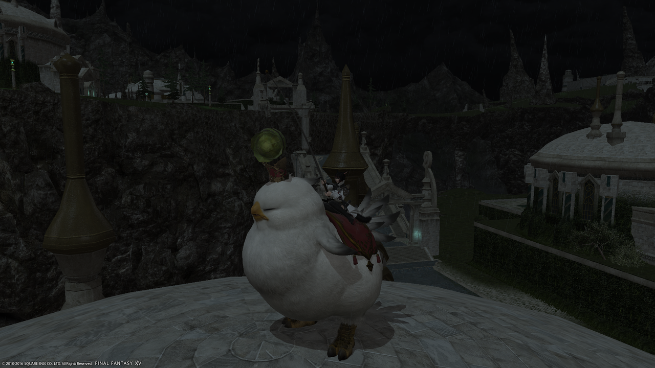 Fat Chocobo (White) Standing