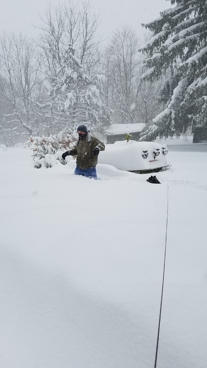 Try walking in 2 feet of snow.