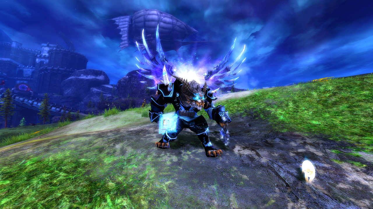 Guild Wars 2 Necromancer Blue with Ad Infinitum