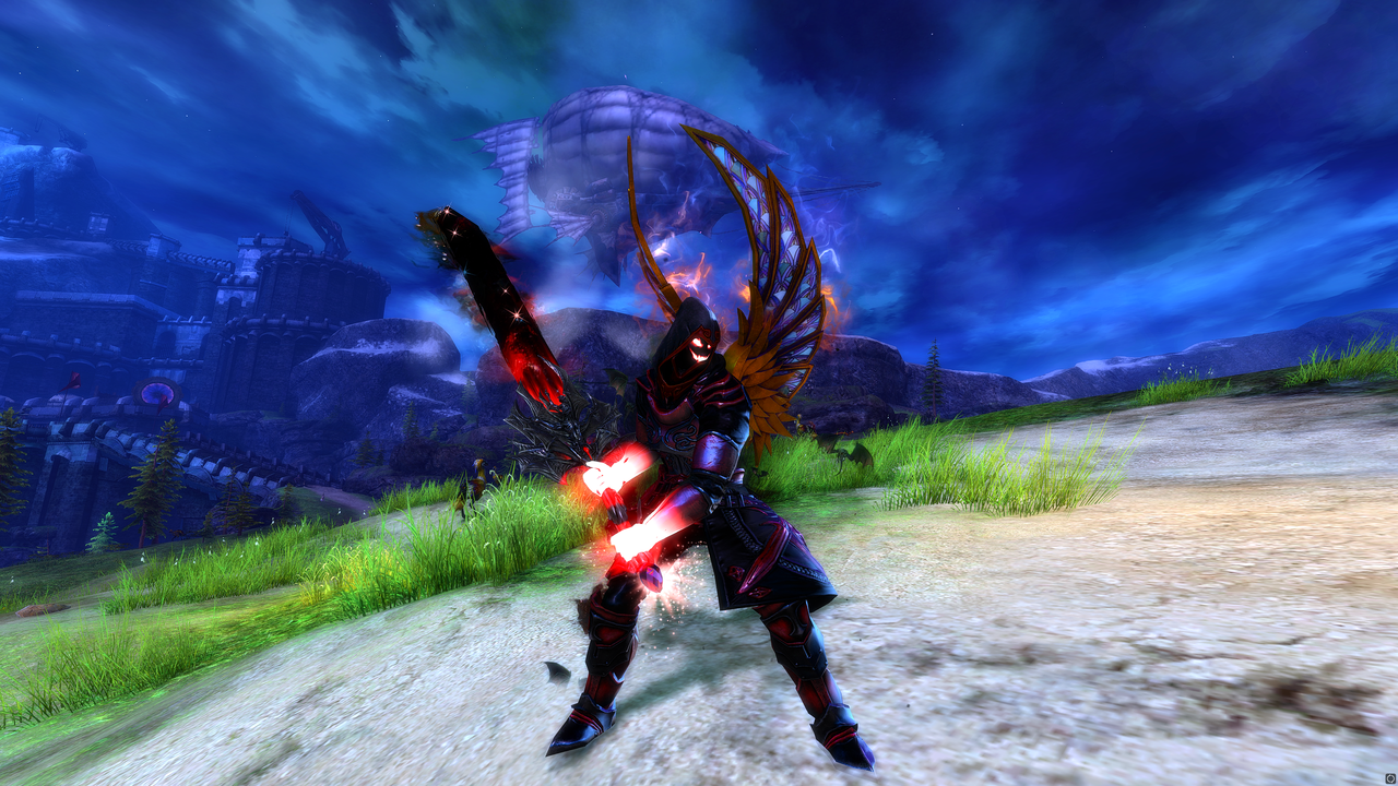 Guild Wars 2 Warrior With New Wings